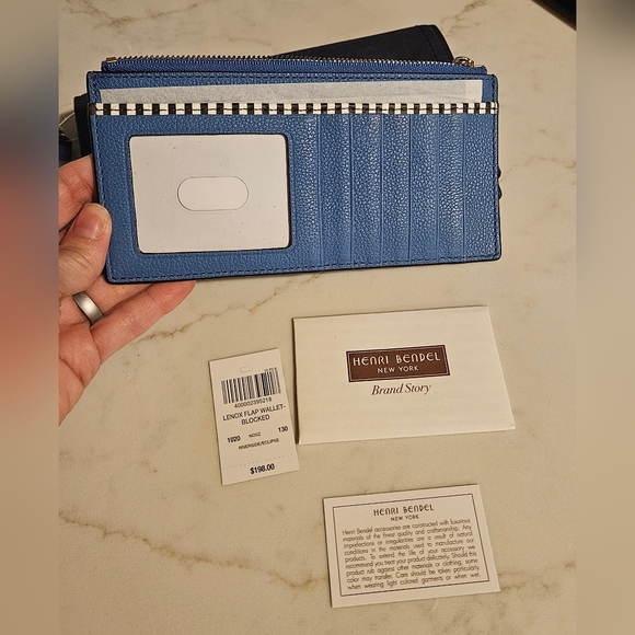 NWT HENRI BENDEL WALLET WITH STRAP - Picture 2 of 10